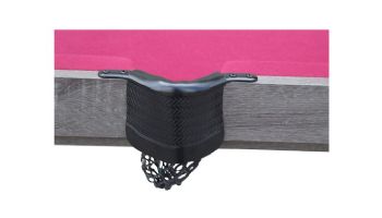 Hathaway Pendleton 6-Ft. Portable Pool Table | Driftwood Finish with Burgundy Felt | BG50379