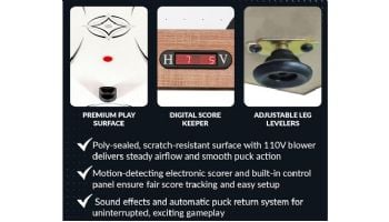Hathaway Daulton 84" Air Hockey Table | BG50372