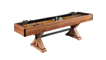 Hathaway Daulton 9-Ft. Shuffleboard Table | White Oak Finish | BG50371