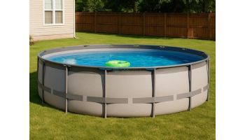 CaliFun Soft Sided Frame Above Ground Pool Assembly Only | 18' Round 52" Tall | CF-18