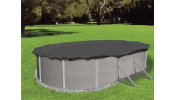 Arctic Armor Winter Cover | 15'X26' Oval for Above Ground Pool | 10-Year Warranty | WC410-4