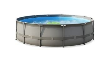 CaliFun Soft Sided Frame Above Ground Swimming Pool Package | 18' Round 52" Tall | 187338