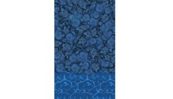12' Round Uni-Bead Above Ground Pool Liner | Pebble Cove Pattern | 52" Wall | Heavy Gauge | NL515-40