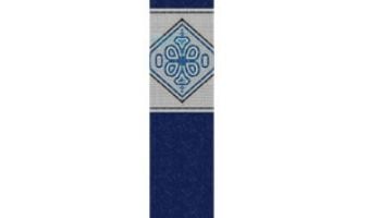 12' Round Uni-Bead Above Ground Pool Liner | Mangalore Mosaic Pattern | 52" Wall | Heavy Gauge | NL315-40