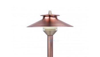 FX Luminaire DM 1 LED Path Light | Copper | 12" Riser | DM1LED12RCU KIT