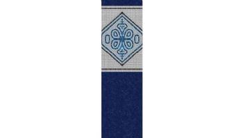 18' Round Uni-Bead Above Ground Pool Liner | Mangalore Mosaic Pattern | 54" Wall | Heavy Gauge | NL331-40
