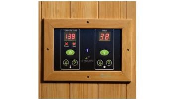 Golden Designs Dynamic Gracia 1-2 Person Low EMF FAR Infrared Sauna | Hemlock | DYN-6119-01