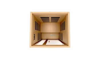 Golden Designs Dynamic Gracia 1-2 Person Low EMF FAR Infrared Sauna | Hemlock | DYN-6119-01
