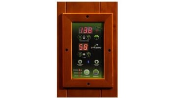 Golden Designs Dynamic Avila 1-2 Person Low EMF FAR Infrared Sauna | Hemlock | DYN-6103-01
