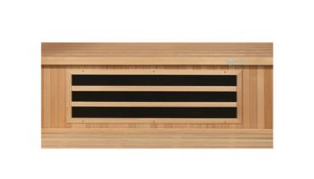 Golden Designs Dynamic Santiago 2-Person Low EMF FAR Infrared Sauna | Hemlock | DYN-6209-01