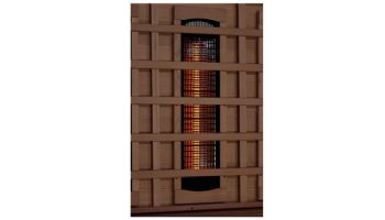 Golden Designs 3 Person Full Spectrum PureTech Near Zero EMF FAR Infrared Sauna with Himalayan Salt Bar | Hemlock | GDI-8030-02
