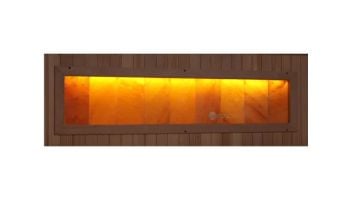 Golden Designs 4 Person Full Spectrum PureTech Near Zero EMF FAR Infrared Sauna with Himalayan Salt Bar | Hemlock | GDI-8040-02