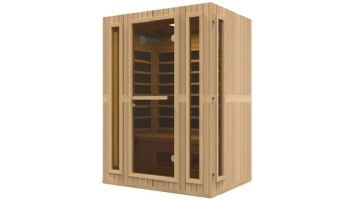 Golden Designs Maxxus 3-Person Low EMF FAR Infrared Sauna | Hemlock | MX-LS3-01