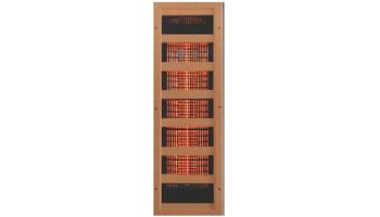 Golden Designs Maxxus 3-Person Near Zero Full Spectrum EMF FAR Infrared Carbon Corner Sauna | Red Cedar | MX-M356-01-FS CED