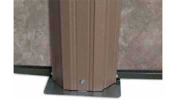 27' Round Resin <b>Salt Friendly</b> Coronado Subassembly Pool Frame | Resin Top Rails | 54" Wall | 5-4927-144-54PS