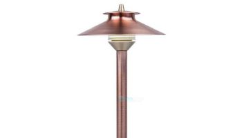FX Luminaire DM 1 LED Path Light | Copper | 12" Riser | DM1LED12RCU KIT