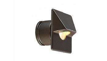 FX Luminaire PO 1LED Wall Light | Square | Antique Bronze | PO-1LED-SQ-AB