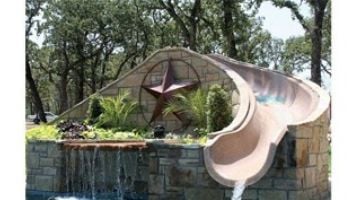 SR Smith 15' Garden Ride Pre-Configured Custom Slides | Right Curve | Starry Night | GRS15-CR-60-C
