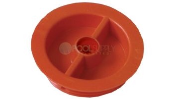 AquaStar Winterizing Plaster Cap with O-Ring 1.5" | Orange | CS109