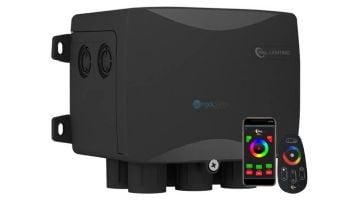 PAL Lighting Multi-Color Dual Zone Remote Control Transformer | 65W 24V DC | 64-PCR-2Z-65