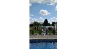 Global Pool Products X2 Basketball Set | 17.5" Anchor Spacing | Dual Pole with Net & Ball | Polished Frame | No Anchors | GPP-X2BB-SS
