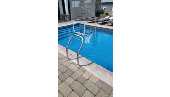 Global Pool Products X2 Basketball Set | 16" Anchor Spacing | Dual Pole with Net & Ball | Sand Frame | No Anchors | GPP-X2BB16-SD