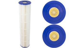 Pentair OEM PacFab Clean & Clear Plus 520 Replacement Cartridges | Set of 4 | 179136