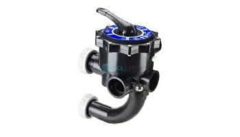 Praher Side Mount Multi-Port Control Valve for D.E. Filters | 2" FIP ABS Pre-Plumbed | SM2-HPXR50