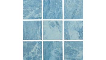 National Pool Tile Barbados 2x2 Series | Aqua | CRZBARAQU MOS2