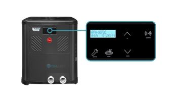 Raypak Crosswind V Vertical Discharge Heat Pump | 102,000 BTU | 5 Turn Titanium Heat Exchanger | Digital Controls | TWPH-5550EHT10 | TWPH-5550EHT11 | TWPH-5550EHT08