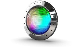Jandy Infinite WaterColors Niched RGBW LED Pool Light | Stainless Steel Facering | 50W 14V 100' Cord | IWCP50W100