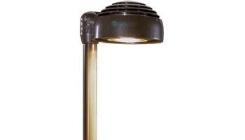 FX Luminaire RW Directional Pathlight | 3LED | 12in Riser | Flat Black | RW-3LED-12R-FB