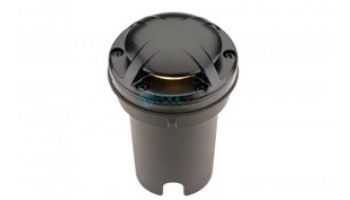 FX Luminaire FC LED Well Light | Flat Black | Zone Dimming with Color | Ground Wash 180 Deg | FCZDCGW180FB