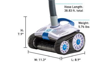Hayward TracVac Suction In Ground Pool Cleaner | W3HSCTRACCU
