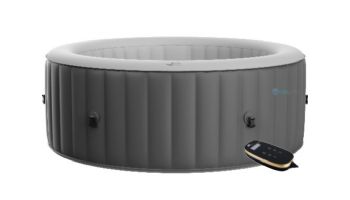 MSpa Lite Series Pepple Inflatable Round Bubble Spa | 6-Person | LR062-GR