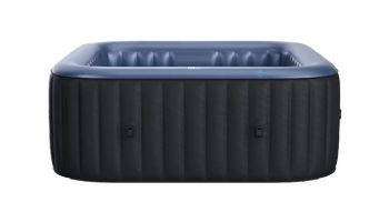 MSpa Comfort Series Tekapo Inflatable Square Bubble Spa | Metallic Blue Liner | 4-Person | C-TE042
