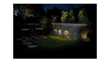 FX Luminaire MO 3LED Wall Light | Natural Brass | Zone Dimming | Square | MOZD3LEDSQBS