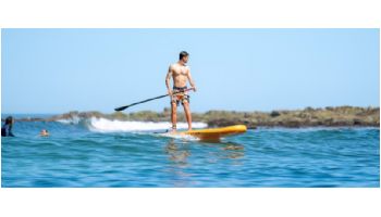 Aqua Marina All-Around iSUP | Aluminum Sports III Paddle with Safety Leash | Fusion - Before Sunset | 10' 10" x 32" | BT-23FUP