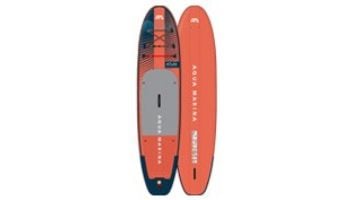 Aqua Marina All-Around Advanced iSUP | Carbon / Fiberglass Hybrid Pastel Paddle and Coil Leash | Atlas - Sky Glider | 12' x 34" | BT-23ATP