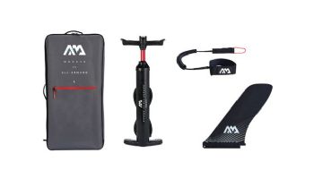Aqua Marina Touring iSUP | Coil Leash | Hyper - Navy | 12' 6" x 32" | BT-23HY02