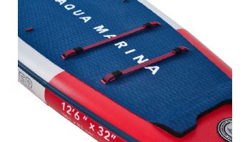 Aqua Marina Touring iSUP | Coil Leash | Hyper - Navy | 12' 6" x 32" | BT-23HY02