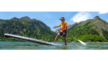 Aqua Marina Touring iSUP | Coil Leash | Hyper - Navy | 12' 6" x 32" | BT-23HY02