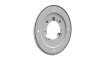 AquaStar 4" Round HP Bulkhead to 6" Round HP Cover Adapter Plate | Dark Gray | 4HPAPK105