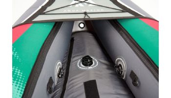 Aqua Marina Laxo-320 Recreational Inflatable Kayak | Paddle Set Included | 2-Person | 10' 6" x 37" | LA-320