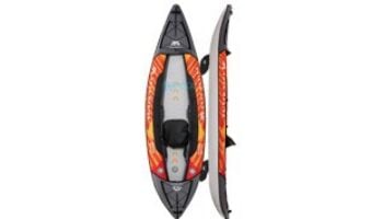 Aqua Marina Memba-330 Touring Inflatable Kayak | Paddle Included | 1-Person | 10' 10" x 35" | ME-330