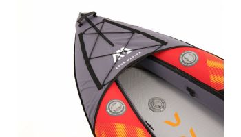 Aqua Marina Memba-390 Touring Inflatable Kayak | Paddle Set Included | 2-Person | 12' 10" x 35" | ME-390