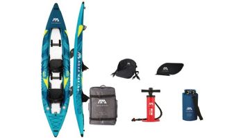 Aqua Marina Steam-412 Versatile / Whitewater Inflatable Kayak | Paddle Not Included | 2-Person | 13' 6" x 31" | ST-412