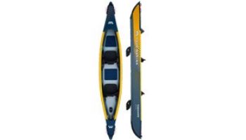 Aqua Marina Tomahawk Air High Pressure Speed Inflatable Kayak | Paddle Not Included | 2-Person | 14' 5" x 31" | AIR-K 440