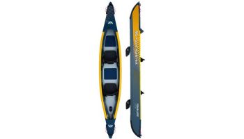 Aqua Marina Tomahawk Air High Pressure Speed Inflatable Kayak | Paddle Not Included | 2-Person | 14' 5" x 31" | AIR-K 440