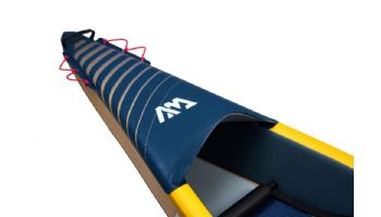 Aqua Marina Tomahawk Air High Pressure Speed Inflatable Kayak | Paddle Not Included | 2-Person | 14' 5" x 31" | AIR-K 440